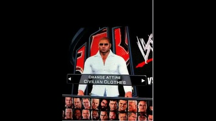 Wwe Smackdown vs Raw 2011 - Batista Alt Attire