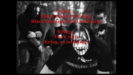 Nargaroth Black - Metal Ist Krieg (lyrics)