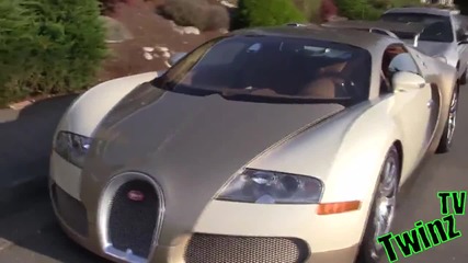 Златотърсачки не се сдържат когато видят Bugatti Veyron / Шега