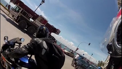Разходка в Солун Gsxr & Zx10r 02.05.2014