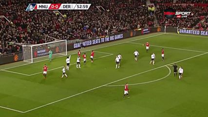 Манчестър Юнайтед - Дарби Каунти 2:0 /репортаж/