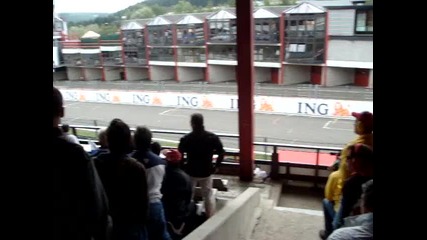 spa 2009 F1 race - restart