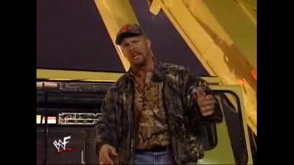 Stone Cold Steve Austin Destroys Dx autobus