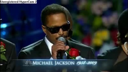Michael Jackson Funeral Memorial part 14 Marlon Jackson Says Goodbye 