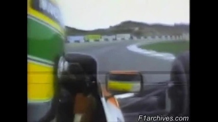 В памет на Ayrton Senna F1 Pole Lap Onboard 1990 