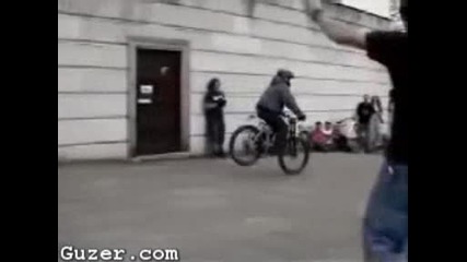 Много голям скок с колело !!! 