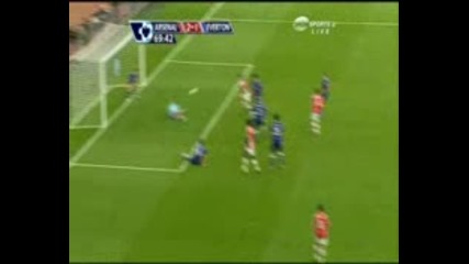 18.10 Арсенал - Евертън 3:1 Робин Ван Перси гол