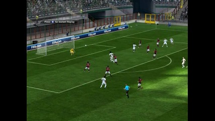 Fifa 11 - Извънземен мой гол със D. Van Buyten при гостуване срещу Милан [ H D ]