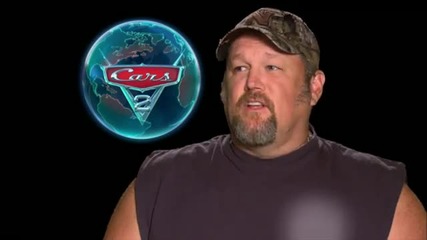 Larry the Cable Guy Cars 2 Interview