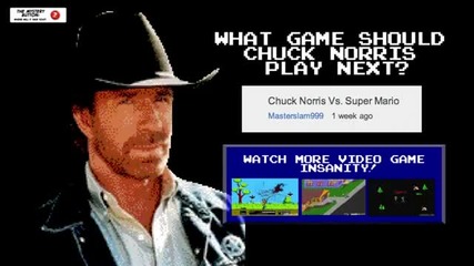 Chuck Norris vs Super Mario Bros!