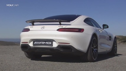 Силната страна на немците: Mercedes- Amg Gt S 'edition 1' on the Laguna Seca