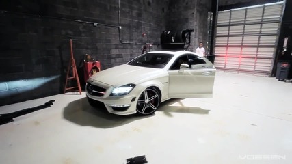 Красота ! Mercedes Benz Cls63 Amg on 20_ Vossen Vvs-cv5 Concave Wheels _ Rims