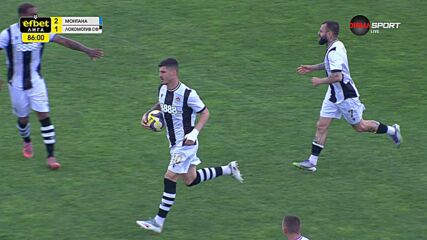 Goal by Lokomotiv Sofia