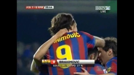 Fc Barcelona - Real Madrid 1:0 Zlatan Ibrahimovic 