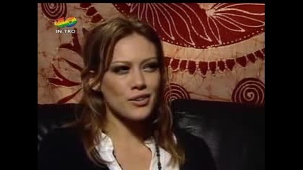 Hilary Duff - Interview