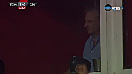 Гриша Ганчев не кри емоциите си при успеха на ЦСКА