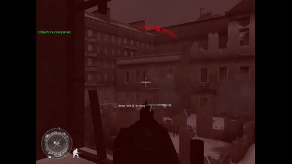 Cod 2 - Gameplay - Downtown Assault part 2