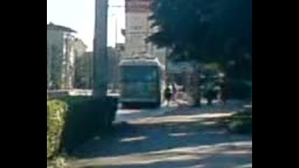 Тролейбусите в Русе - техника с токоприемниците 