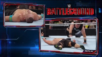 Кевин Оуенс срещу Джон Сина Мач за Титлата на Щатите Wwe Battleground 2015