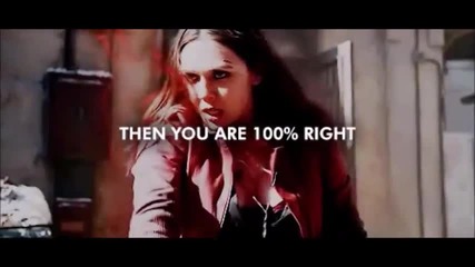 Дивата героиня Уанда Максимоф / Алената Вещица от филма Отмъстителите: Ерата на Ултрон (2015)