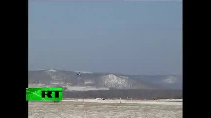 Top - secret Russian Stealth fighter test flight 