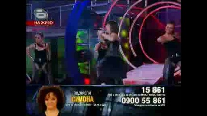 (28.04.09) Music Idol 3 - Изпълнението на Симона !!!
