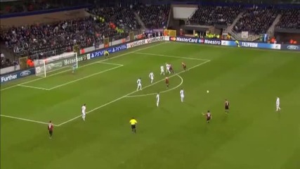 Феноменално изпълнение / Андерлехт - Милан 0-2 / Мексес (71')