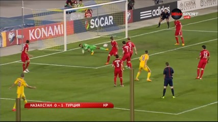 Казахстан - Турция 0:1