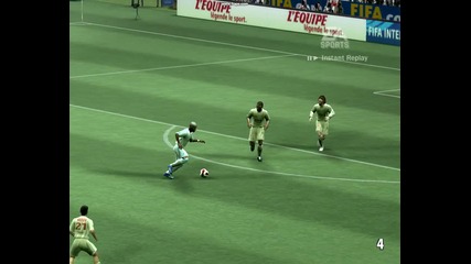 Fifa 07 Сисе вкарва на Монако