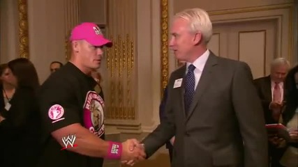 John Cena rings The Closing Bell at the New York Stock Exchange