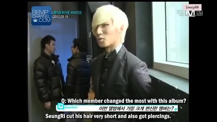 [eng] Big Bang on Mcd Behind Story Wide News 22.03.12