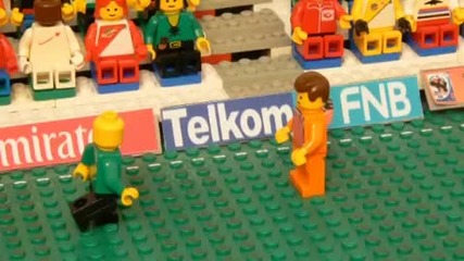 Brick - by - brick fussball The 2010 World Cup final Holland 0 - 1 Spain 