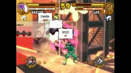 Naruto Ultimate Ninja 3 Sasuke vs Lee