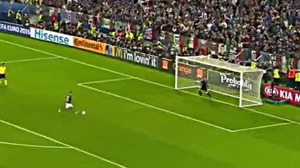 Германия 1 - 1 Италия ( 6 - 5 след дузпи ) ( 02/07/2016 ) ( Евро 2016 )