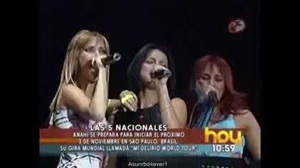 Anahi inicia el 3 de Noviembre en Sao Paulo Mi Delirio World Tour (hoy) 