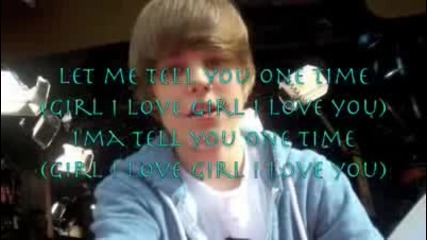 One Time By Justin Bieber [lyrics]