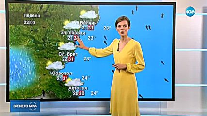 Прогноза за времето (21.07.2018 - централна емисия)