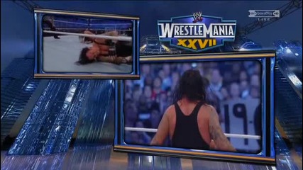 Wwe Wrestle Mania 27 The Undertaker vs Triple h Part 4 