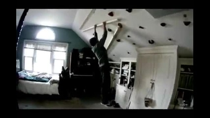 Ninja Warrior Training Room