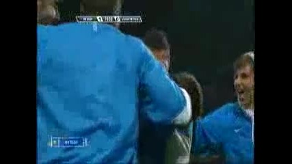 16.04.2010 Интер 2 - 0 Ювентус много красив гол на Дъглас Майкон 