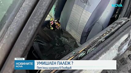 Пет коли изгоряха при пожар в Пловдив, разследват умишлен палеж