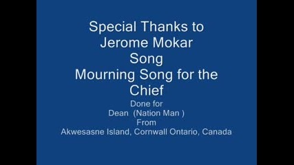 Mourning Song For A Chief