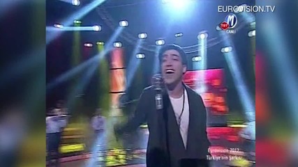 Евровизия 2012 - Турция | Can Bonomo - Love me back|люби ме пак (превод) [turkish & english lyrics]