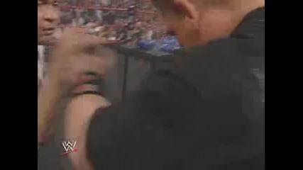 John Cena vs Mark Henry (arm Wrestling Match)