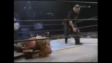 W C W Thunder - Hardcore Hak ( Sandman ) vs Kevin Nash