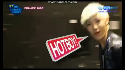 Cute Zelo Imitating Hot Boy