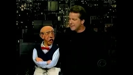 Jeff Dunham and Walter on Letterman Show New 