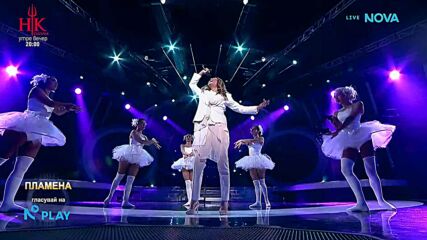 Пламена като Celine Dion - Power Of Love | Като две капки вода