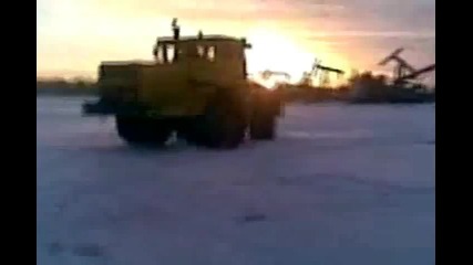 Трактор K - 700 snow drift [2]