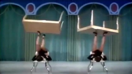 Baranton Sisters - Foot Jugglers - The Ed Sullivan Show ( Aired February 2 1969)